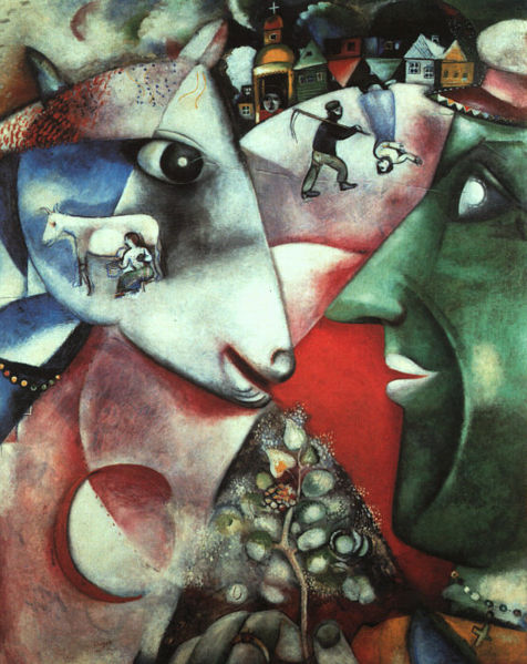 Marc Chagall - Land the Village Marc Chagall - Land the Village