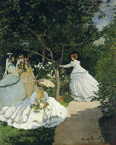 Mujeres-en-el-jarín-claude-monet
